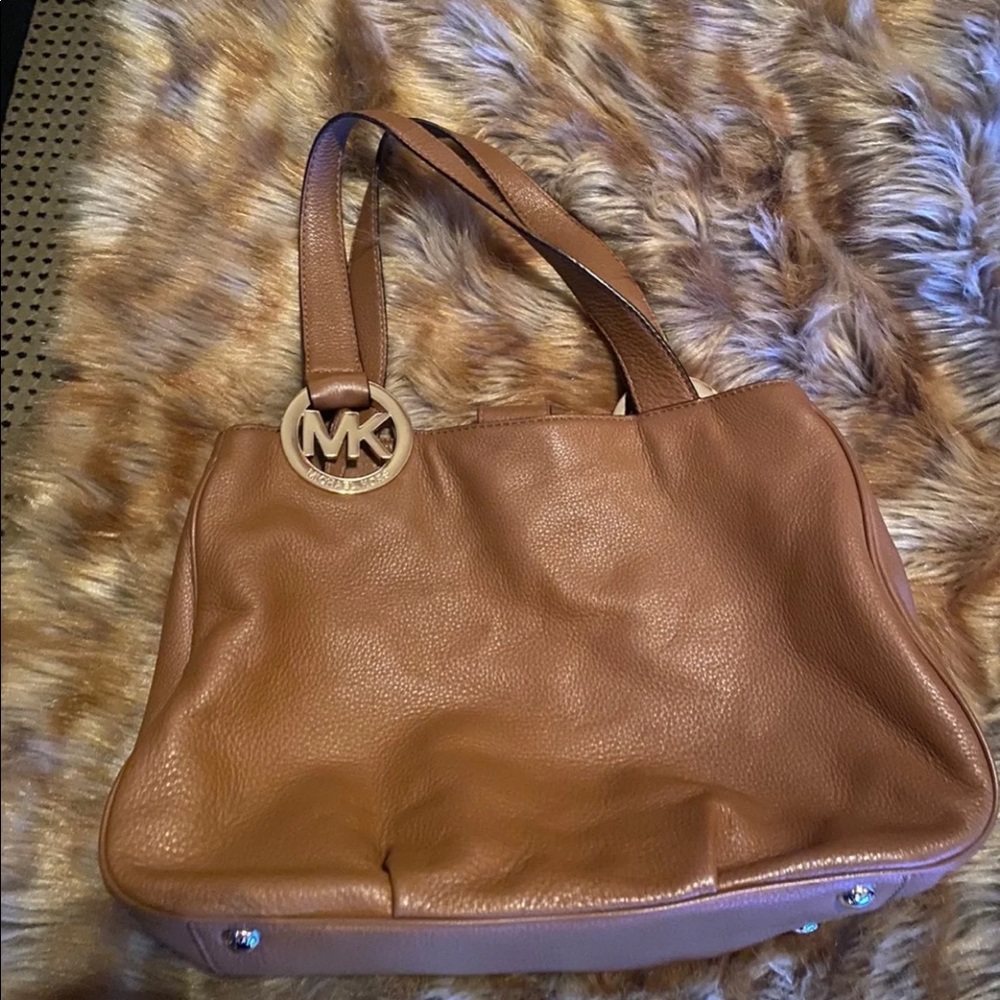 Michael Kira leather tote 👜 large size